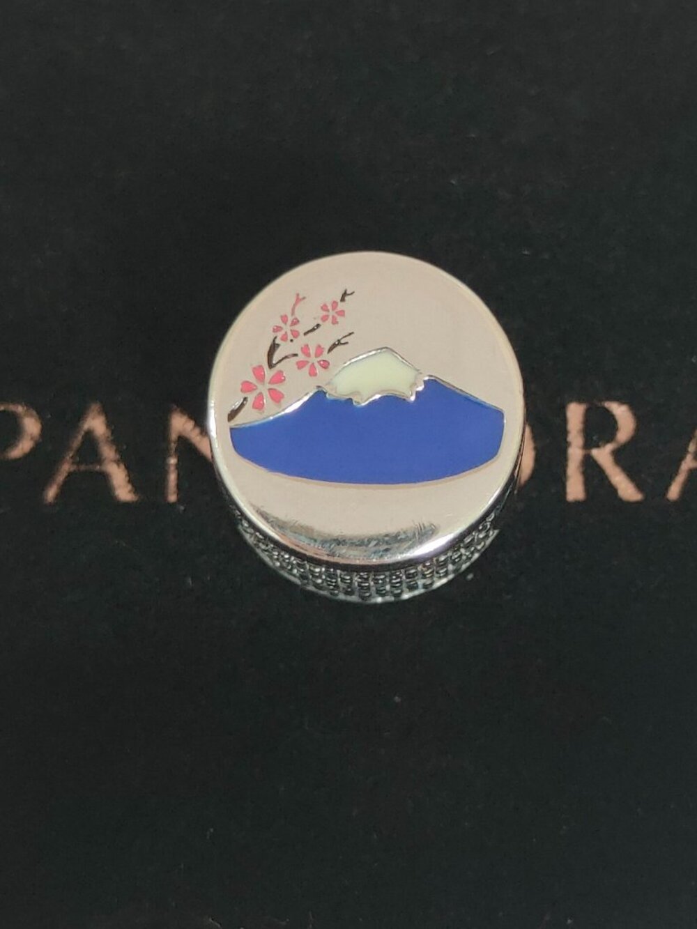 Pandora Japanese Cherry Blossoms Travel Exclusive Charm S925 Sterling Silver